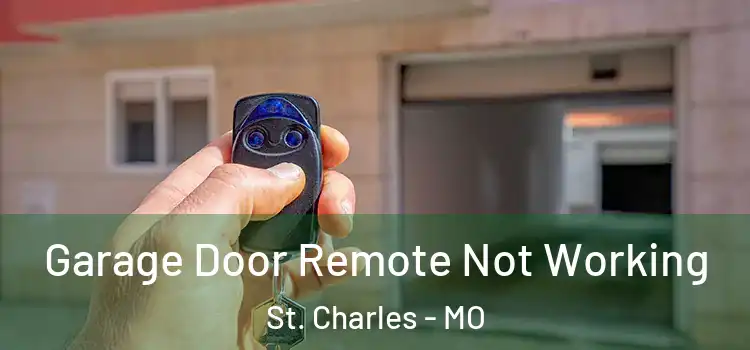  Garage Door Remote Not Working St. Charles - MO